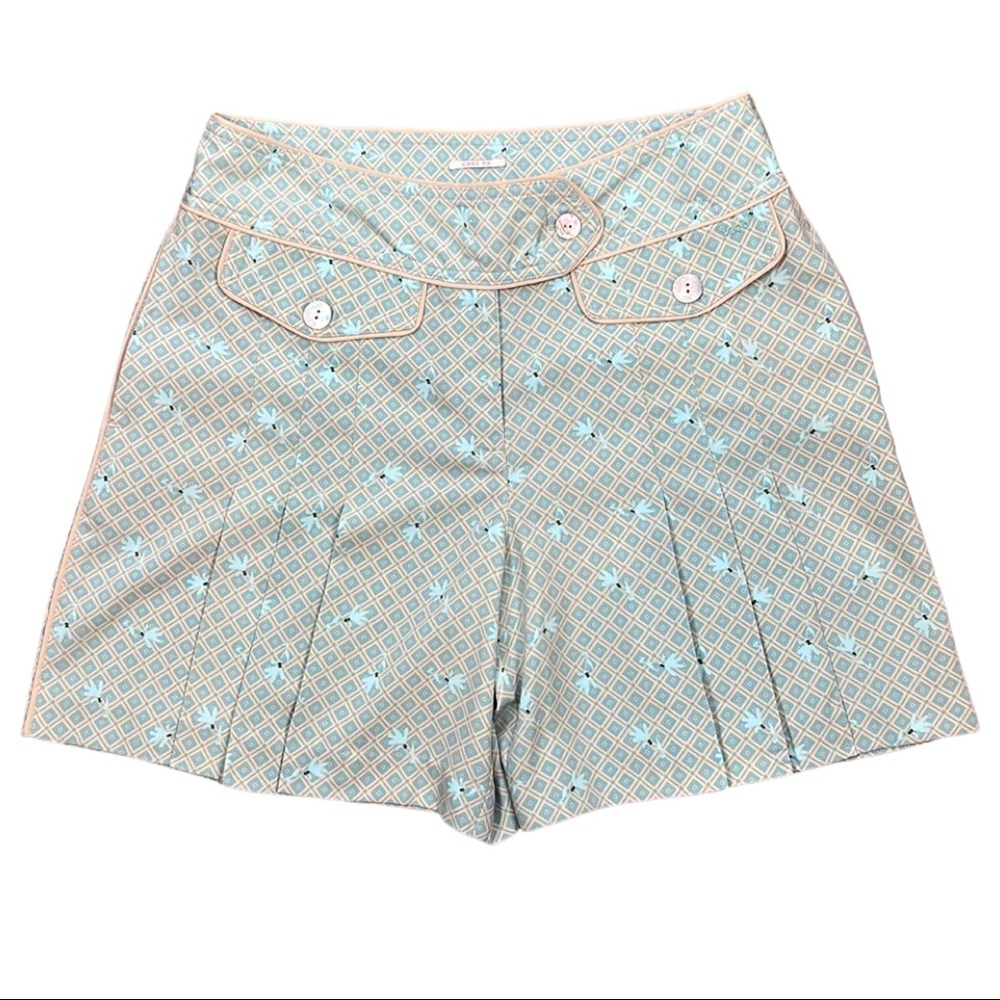 Izod Cool FX Extreme Golf Shorts, Dune multicolor, pleated shorts